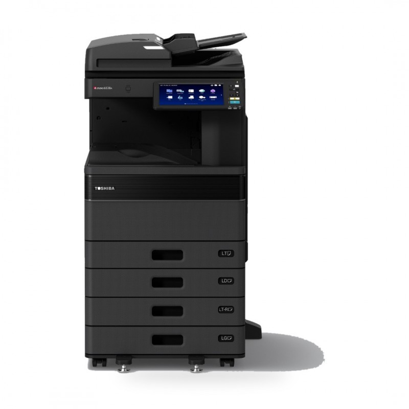 Máy photocopy Toshiba e-STUDIO6538A cấu hình RADF và 4 khay giấy